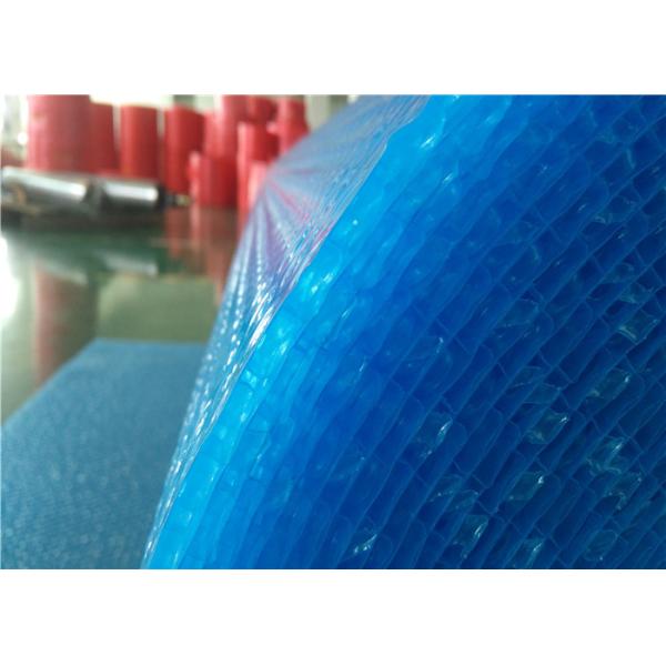 Shockproof Blue Jumbo Rolls Of Bubble Wrap For Packaging 100cmx500m