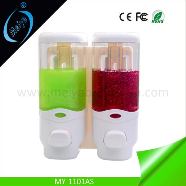 double soap holder, wall mounted soap container