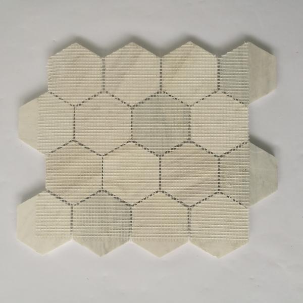 New Arrival 3 Inch Hexagon Mosaic Tile Natural Stone Mosaic Tile For Hourse Interior Decoration
