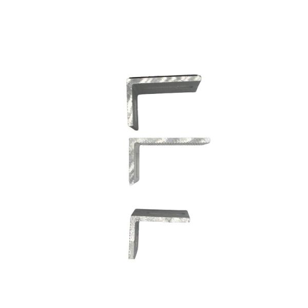 Wall Mounting Metal Corner Brackets ODM Aluminum Profile Bracket