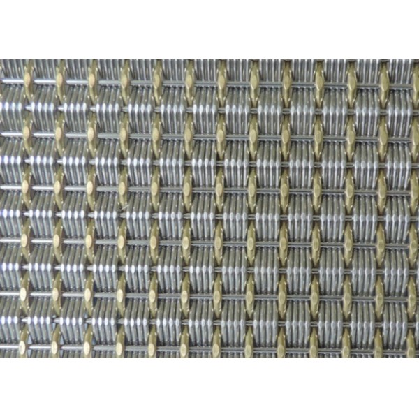 Ss304 Decorative Wire Mesh With 50% Open Area And 7kgs Weight For Customized