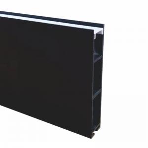 China Linear Pendant Lighting Aluminum Extrusion Profile Black White Color on sale
