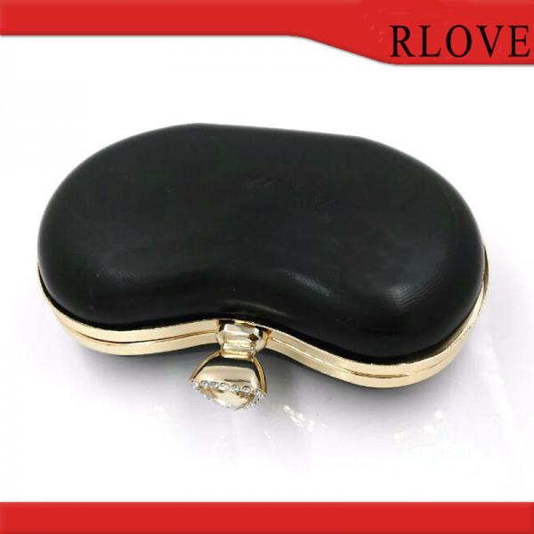 Quality High Quality Wholesale Customized Gold Clutch Bag Box Iron Metal Purse Clutch Frame wholesale
