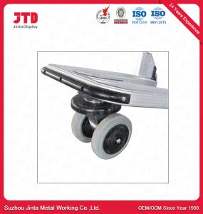 Cheap ISO14001 Airport Luggage Trolley ODM 4 Wheel Cart With Handle for sale