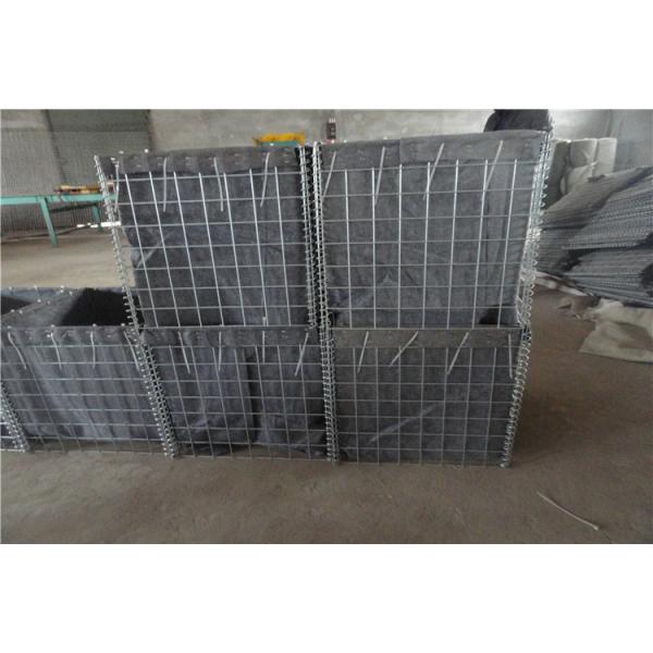 Military Hesco Gabion Baskets Galvanized High Security Welded Gabion Box
