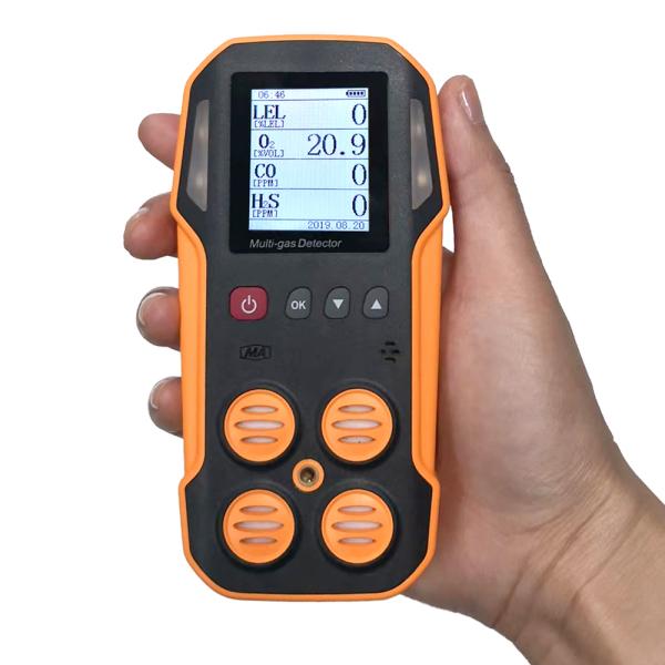 Industrial-Grade Portable Multi-Gas Detector: High Accuracy via Infrared/Catalytic Sensors, Smart Alarm & Safety Certifications