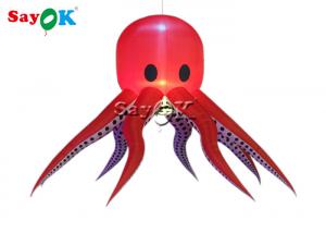 Cheap Red 190T Nylon Octopus Tentacles 3m Inflatable Lighting Decoration for sale