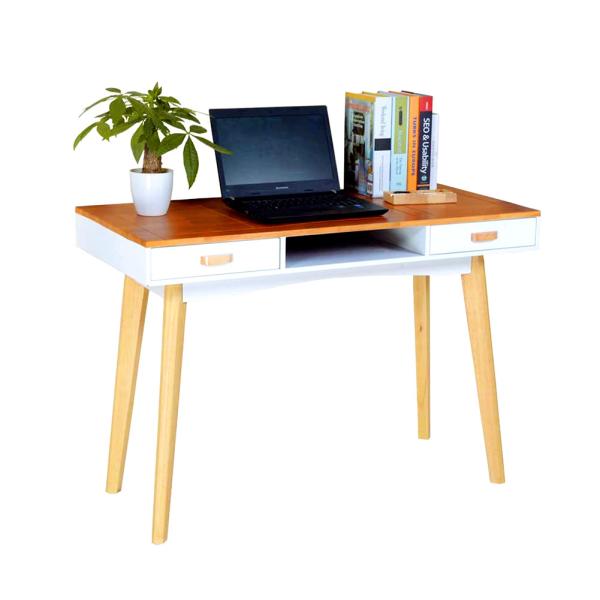 0.157m3 Height 75cm Solid Wood Computer Desk MDF Board Finger Joined