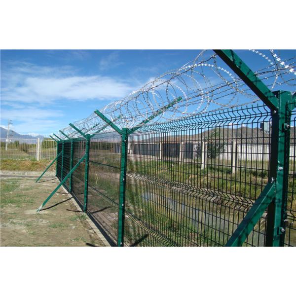 1030MM 1230MM 3D Curved Welded Wire Mesh Decorative Garden Mesh Fence