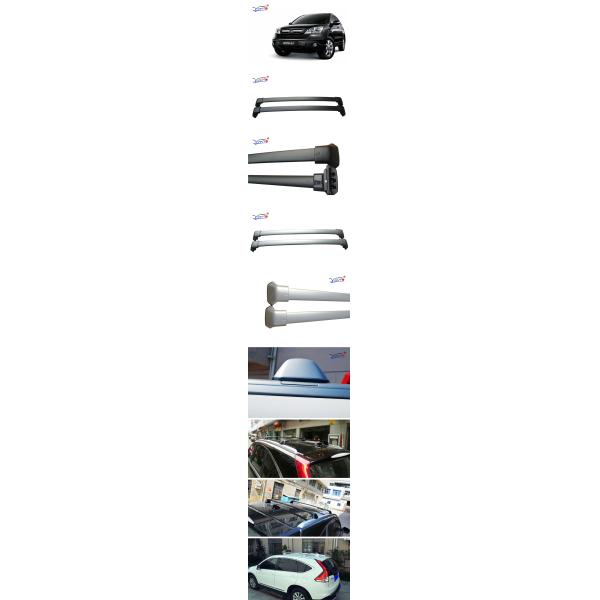 BLACK AND SILVER Car Top Roof Rack Crossbar , B041 Honda CRV 2012-2016 Car Top Cross Bars