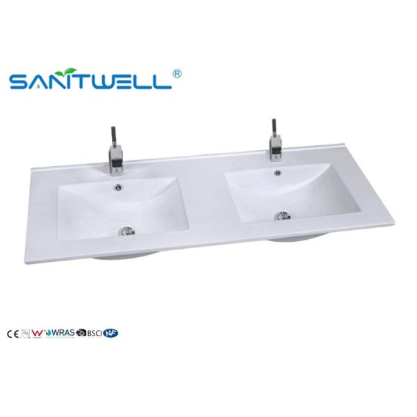 Porcelain Dual Bathroom Sink / Vanity Antique Wash Basin AB8003 - 120D