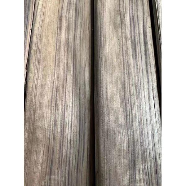 0.20MM Natural Burma Teak Wood Veneer 12% Moisture Cabinet Use