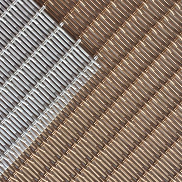 Durable Rust Resistant Architecture Metal Mesh Clips / Frames Installation
