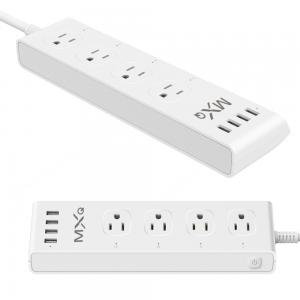 Cheap USB WIFI Power Strip Standard Grounding Compatible With Amazon Alexa Google Home for sale