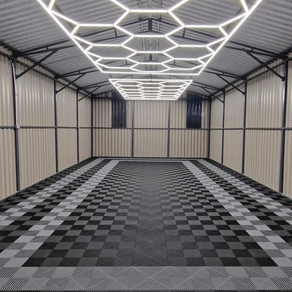 Temperature Resistant Polypropylene Garage Flooring Interlocking Garage Flooring Tiles