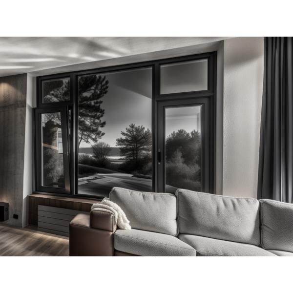 Glass Storm Casement Windows Bottom Hung Aluminum Awning Windows