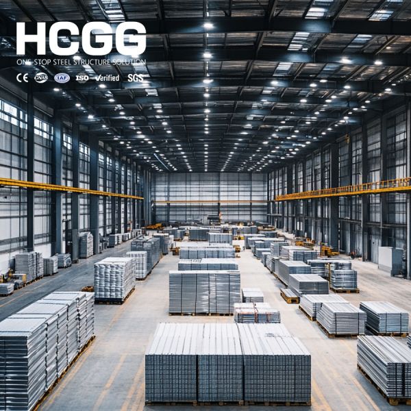 Heavy Duty PEB Steel Structure Storage Warehouse Factory Building Modular Design