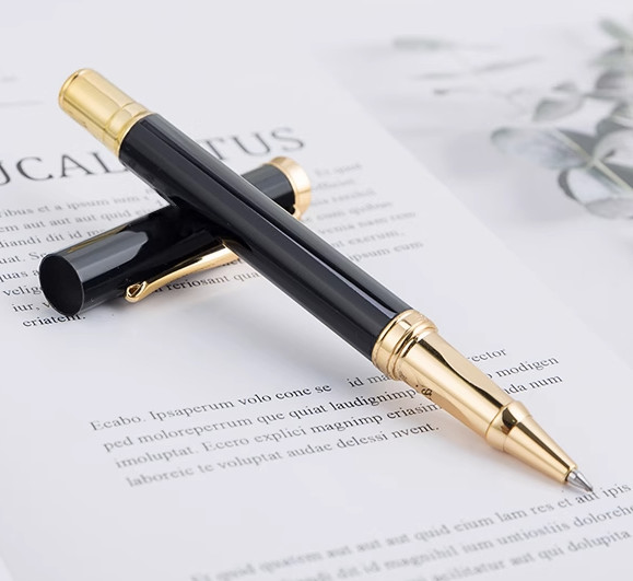 Metal signature pen, male and female signature pen, neutral pen, free samples, business gift pen, custom logo