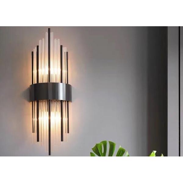 Luxury Design Indoor Decoration Living Room Dining Room Staircase Modern LED Crystal Wall Lamp