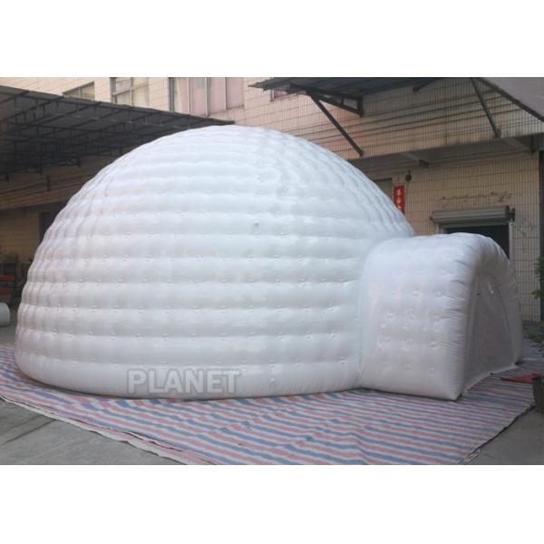 Giant Inflatable Igloo Tent , White 3.5 M Height Inflatable Outdoor Tent