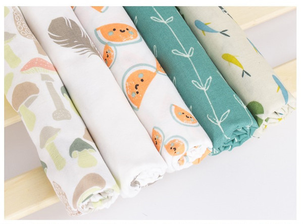 Durable Printed Bamboo Muslin Fabric 100 Percent Medical Grade Soft Feeling