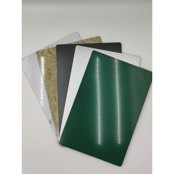 High Gloss Wooden Exterior ACP Sheet 4mm    Metallic  Billboards Use