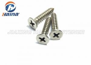 Cheap DIN 7982 Stainless Steel 304 Countersunk Head Phillips Self Tapping Screws for sale