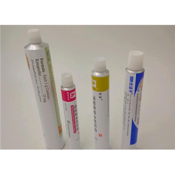 Soft Packaging Aluminum Ointment Tubes for Hand Cream / Toothpaste / Glue