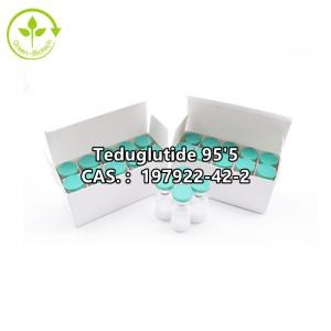 Cheap Teduglutide CAS 197922-42-2 95% Teduglutide 	C164H252N44O55S for sale
