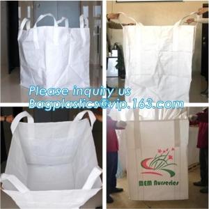 Cheap FIBC jumbo pp woven bag super big bag for cement or sand packing,FIBC bag Recycle Container 1 Ton PP Woven Jumbo Big Bag for sale