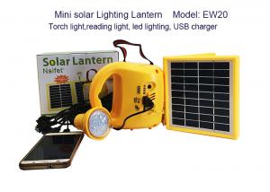 Cheap Independent Solar Powered Lights Camping Lighting Environment Friendly Compact for sale