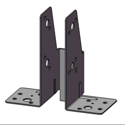 Easy Fixing Steel Girder Brackets for Timber Roof Trusses or Rafters and Timber Beams