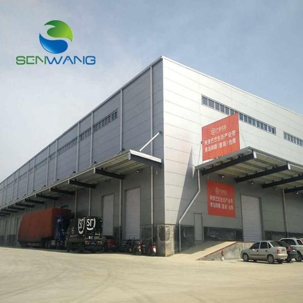 Prefab Steel Structure Building with H Beam Portal Frame