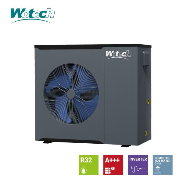 Wotech R32 Monoblock Air Source Water Heat Pump 18kw For Fast Installation And Cooling In House