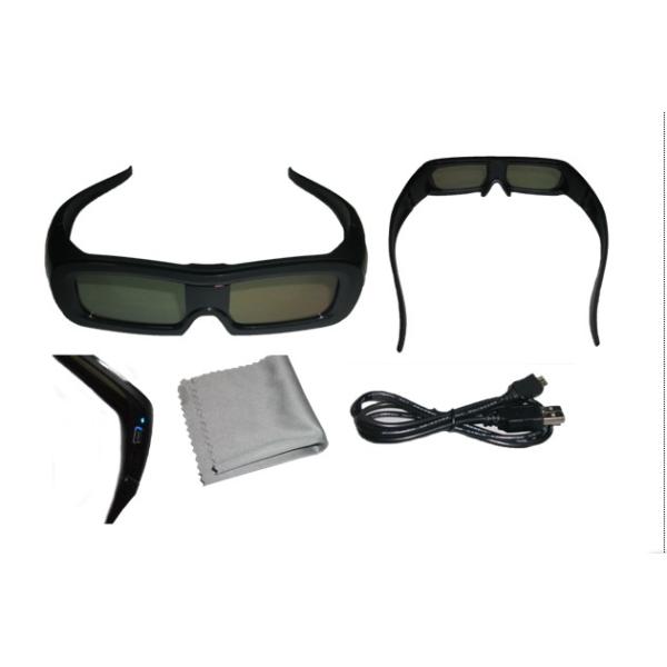 Mini USB Connector Universal Active Shutter 3D Glasses Glasses For Sony Panasonic