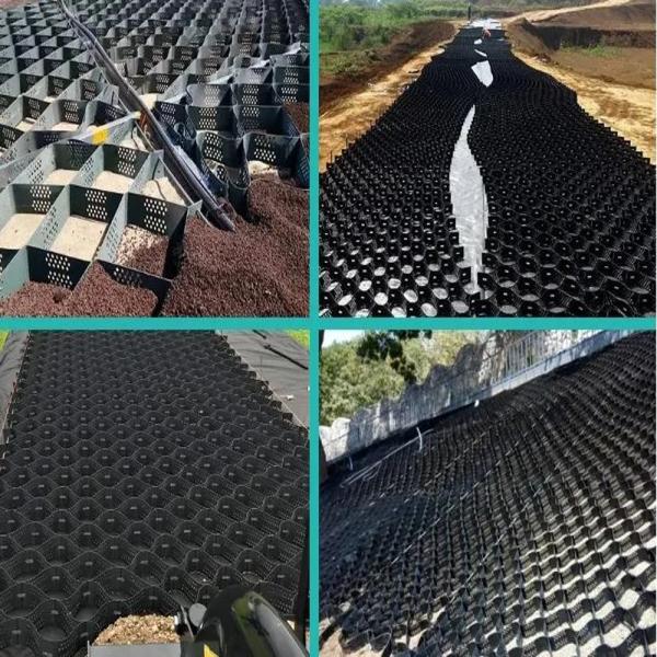 HDPE Geocell GM254-100mm Base Reinforcement for ATV Tracks and Equestrian Arenas