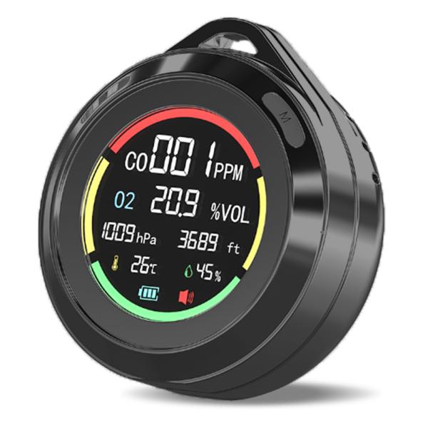 6In1 Mini Portable Carbon Monoxide Alarm Co Gas Detector Analyzer ODM