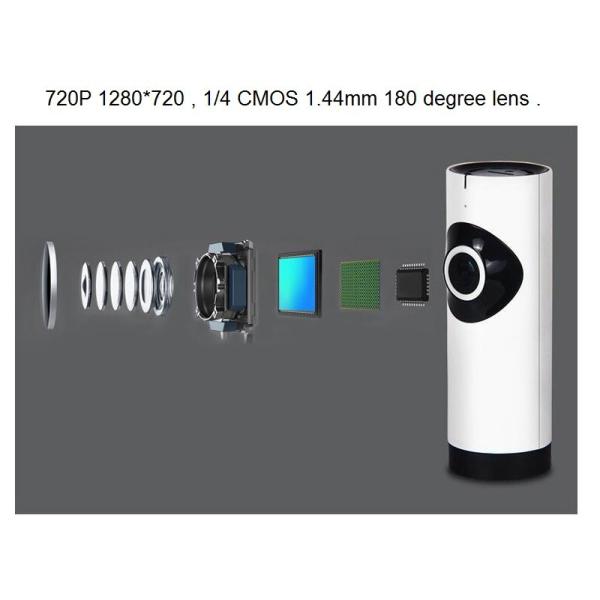 EC2 Mini 180° Panorama Camera Wireless WIFI P2P IP Night Vision Home Security Surveillance iOS/Android APP Control