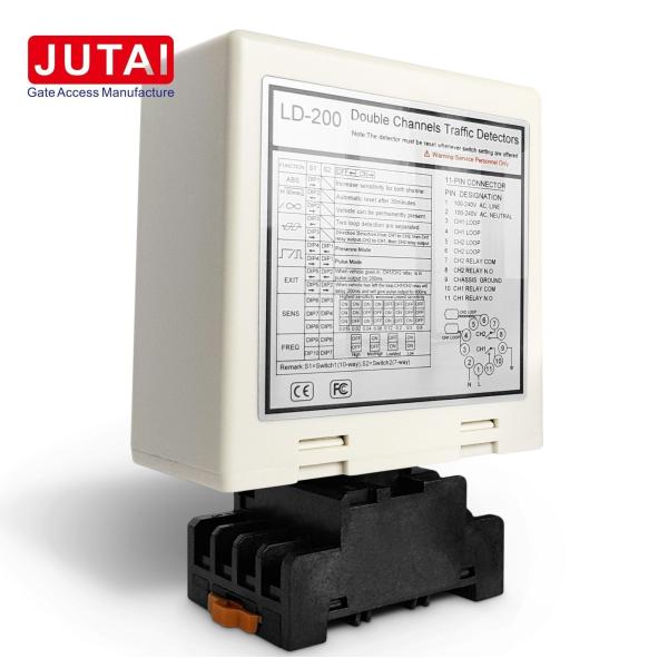 Dual Channel Loop Detector For Boom Barrier 20-2000uH 48 To 63Hz