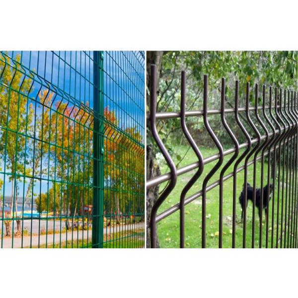 Garden Buildings 3D Bending Fence Curved V Beam Security Fencing