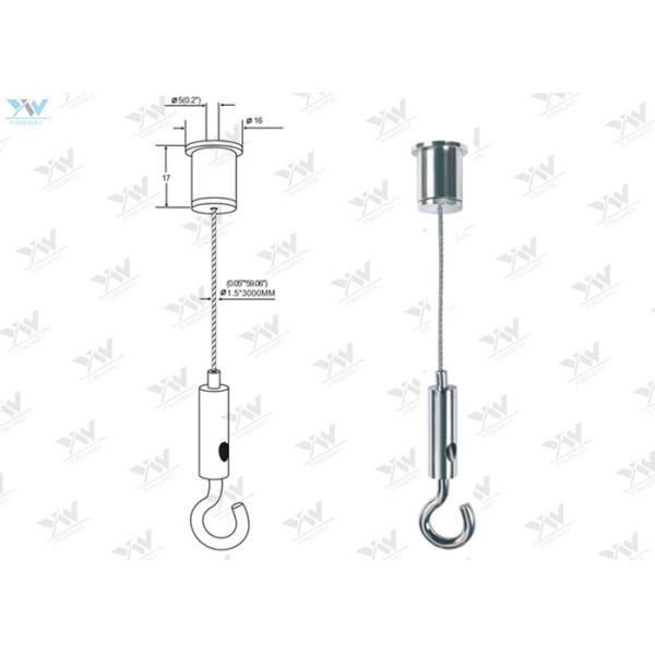 Ceiling Mounting LED Panel Suspension Kit Wire Length Adjustable Hanging System
