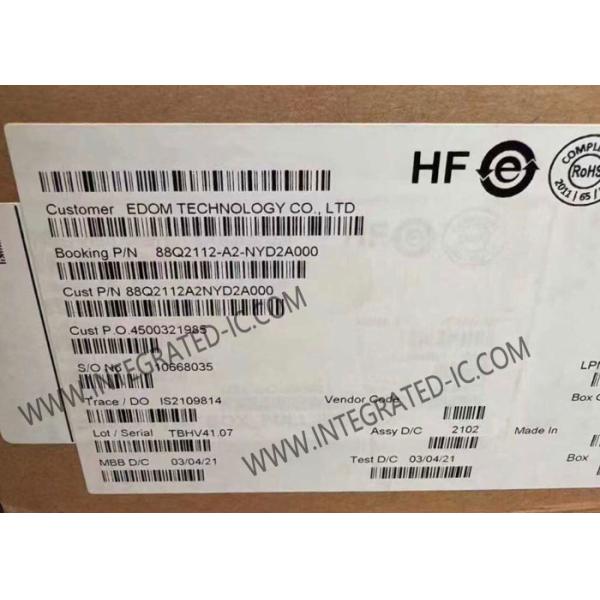 Single Port Automobile Chips 88Q2112-A2-NYD2A000 Ethernet PHY Chip