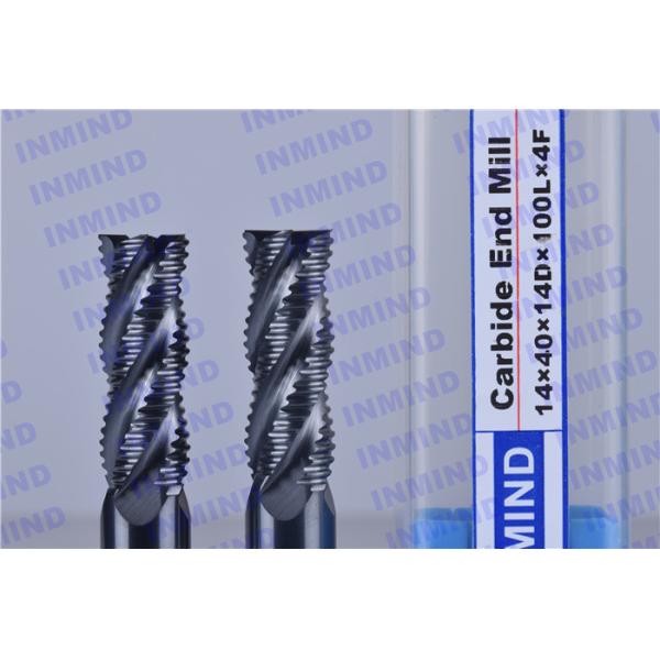 0.7um Grain Size Milling Tool Bits / Solid Carbide Tools For End Mill Machine