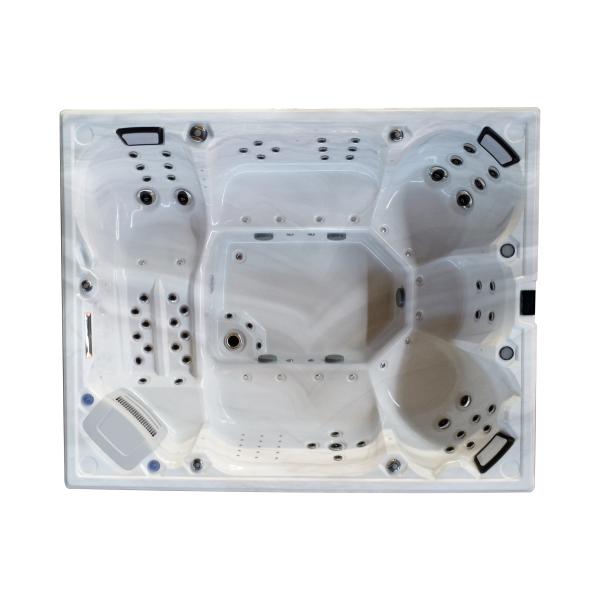 89-Jet Acrylic Hot Tub 8 Person Ourdoor Jacuzzi SPA 600-Pound Capacity