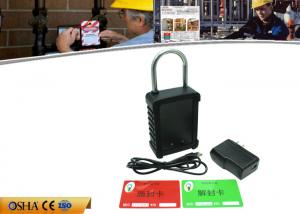 China NFC RFID Secure Remote Control Padlock 3G Logistic Express Cargo Monitoring on sale