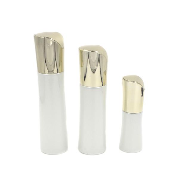 Airless Cream Squeeze Pump Glass Lotion Bottles 200ml Cosmetic Packing