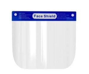 Cheap PET Protective Medical Face Shield Visor , Clear Face Shield Visor  Fiberglass Free for sale