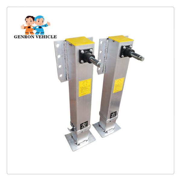 China Factory Trailer Jost 24t 28t 30t Landing Leg/Gear with Wheels Export to Ukraine Indonesia