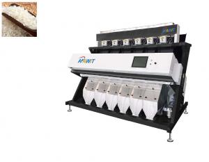 Cheap Full Color CCD Cameras 6 Chutes Rice Color Sorter 8t/H Capacity for sale