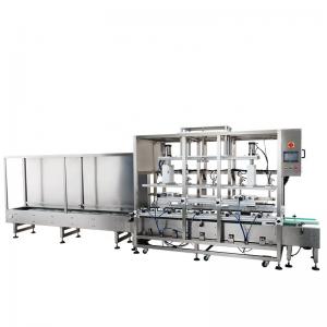 Cheap 5-Nozzle Filling Machine for Fast and Accurate Lubricating Oil Filling in Large Volumes for sale